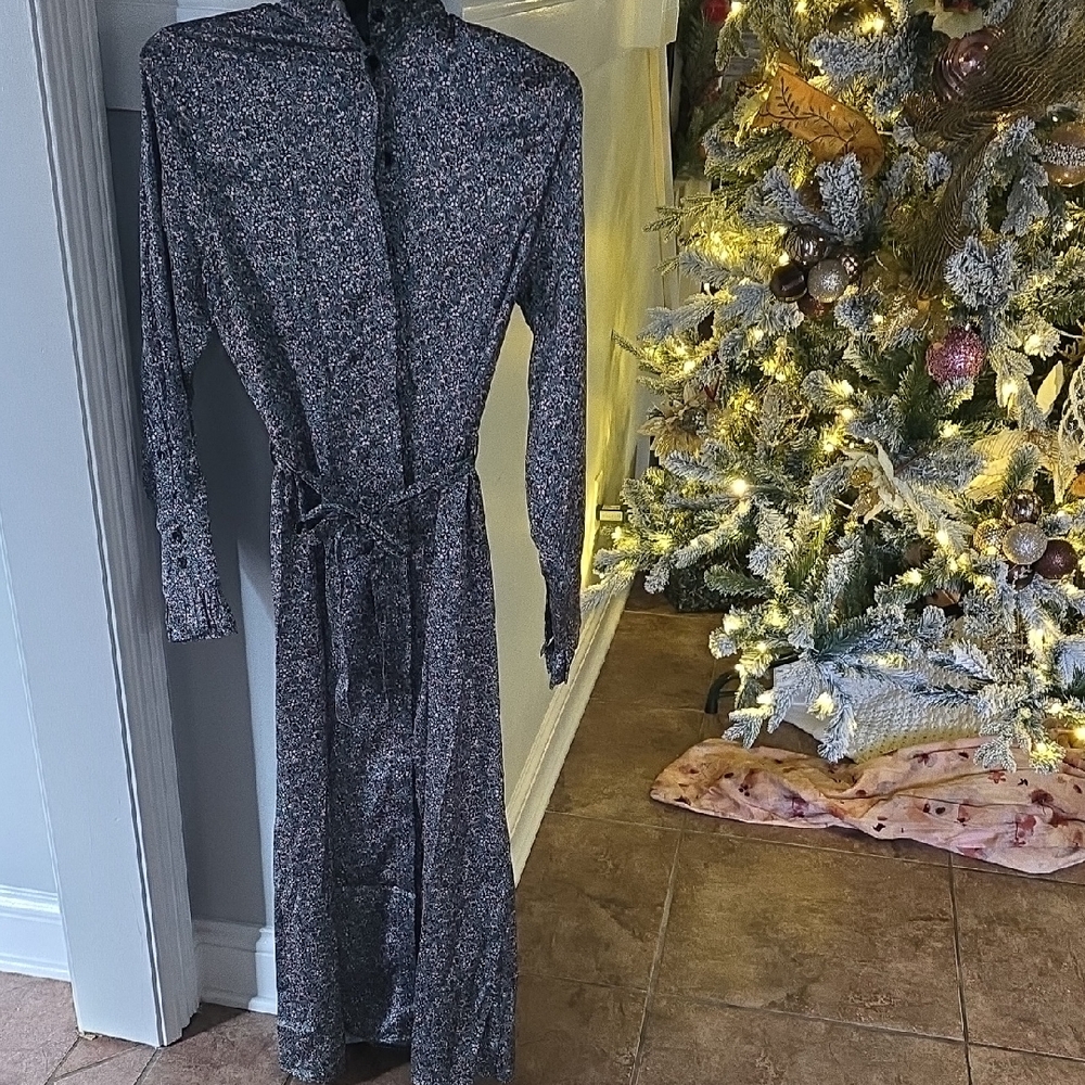 Paco Rabanne Multicolor Long Sleeve Dress sz 34 nwt